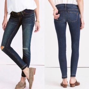 Madewell Side Panel Maternity Jeans
